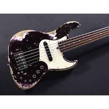 Xotic XJ-1T 5st (Black Cherry Metallic-MH/ALD/Roasted Neck-R) [Lacquer Heavy Aged] 画像2