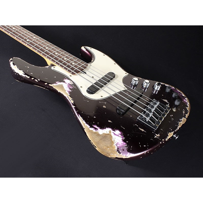 Xotic XJ-1T 5st (Black Cherry Metallic-MH/ALD/Roasted Neck-R) [Lacquer Heavy Aged] 画像4