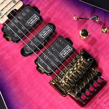 SCHECTER EX-5B-24-CTM-FRT (Pink Purple Burst/BM) #241201 画像3