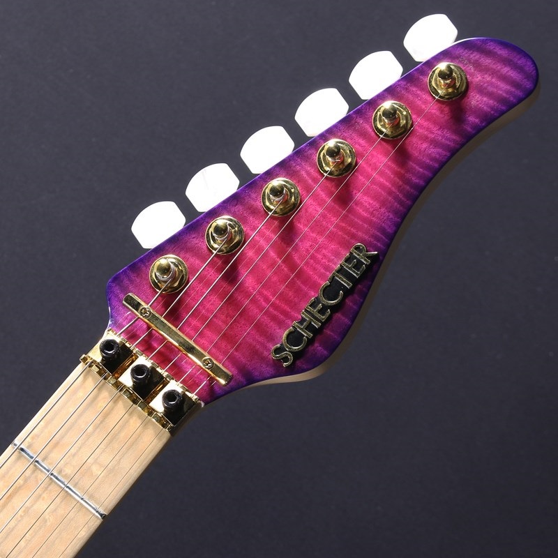 SCHECTER EX-5B-24-CTM-FRT (Pink Purple Burst/BM) #241201 画像4