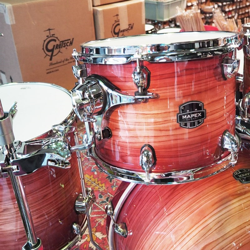 MAPEX AR529SRA ARMORY DRUM SET SHELL PACK [22BD・10TT・12TT・16FT・14SD/Redwood Burst]※ハードウェア別売 画像4