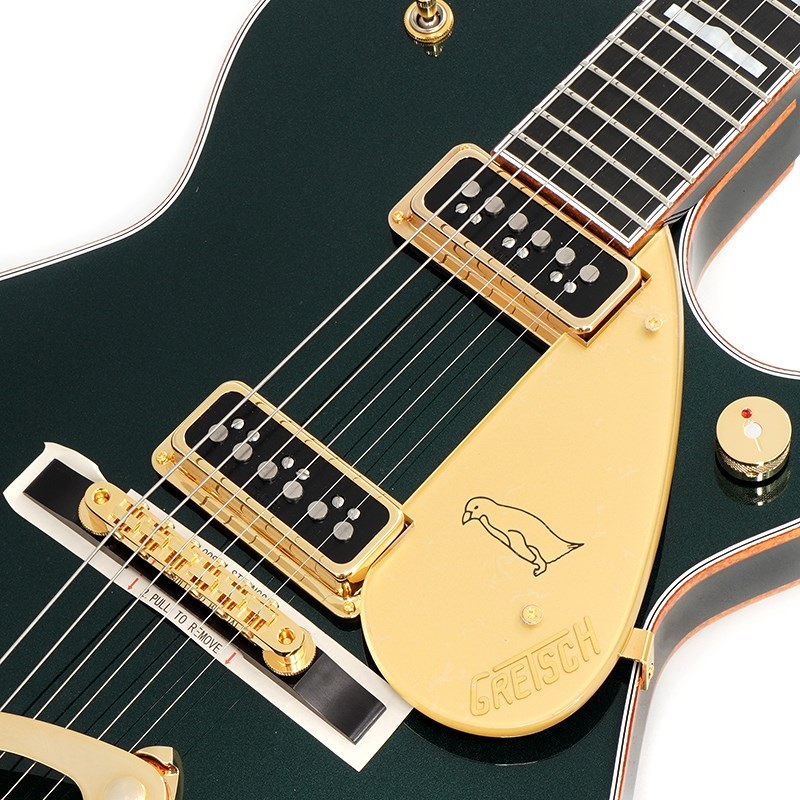 GRETSCH G6134TG FSR Penguin with String-Thru Bigsby Ebony Fingerboard (Cadillac Green) 画像3