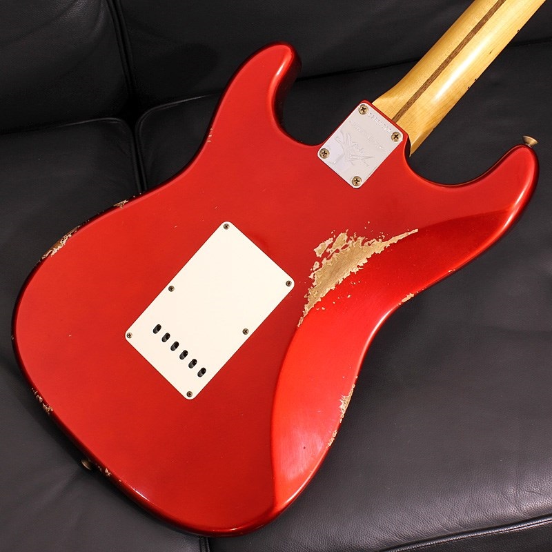 Fender Custom Shop 50's Stratocaster Relic Candy Apple Red SN. CZ581570 画像3