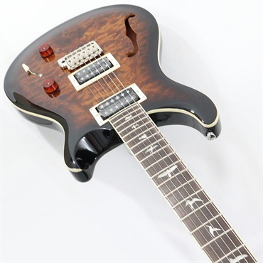 P.R.S. SE Custom 22 Semi-Hollow Quilt (Black Gold Sunburst) [SN.CTI F009648] 【特価】【2023年生産モデル】 画像4