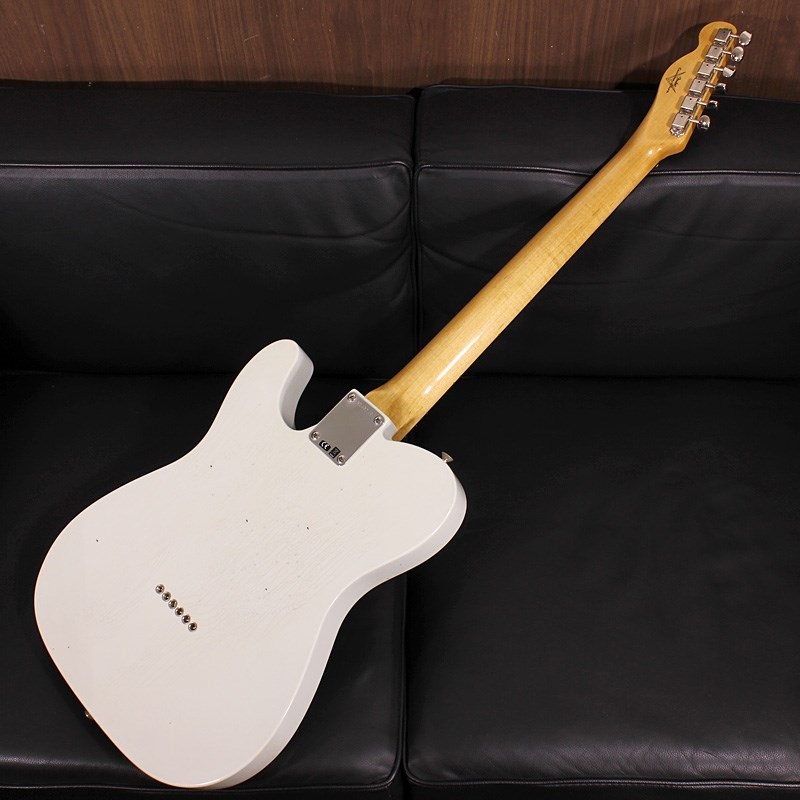 Fender Custom Shop 1959 Telecaster Journeyman Relic Aged Olympic White SN. R140246 画像1