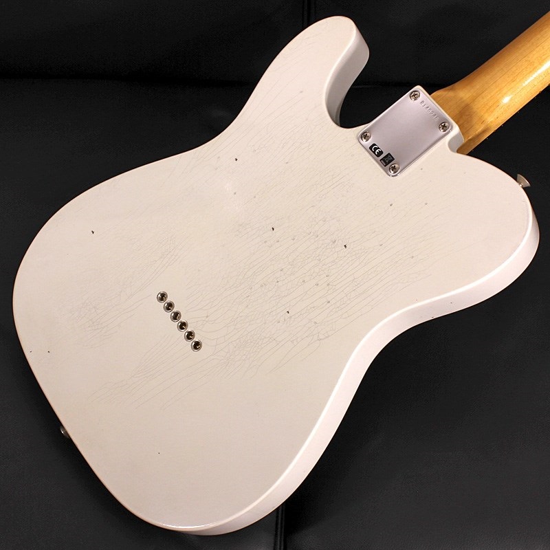 Fender Custom Shop 1959 Telecaster Journeyman Relic Aged Olympic White SN. R140246 画像3