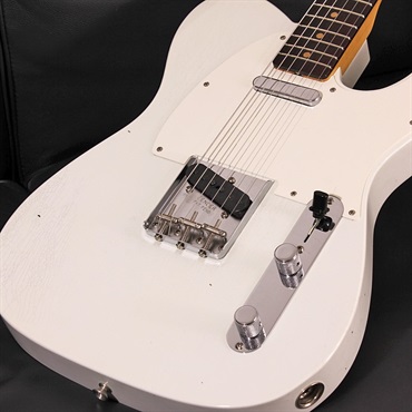 Fender Custom Shop 1959 Telecaster Journeyman Relic Aged Olympic White SN. R140246 画像4