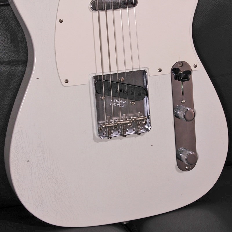 Fender Custom Shop 1959 Telecaster Journeyman Relic Aged Olympic White SN. R140246 画像6