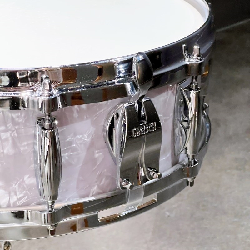 GRETSCH GRNT-0514S-8CL [USA Custom Snare Drum 14×5 / White Marin Pearl] 画像1