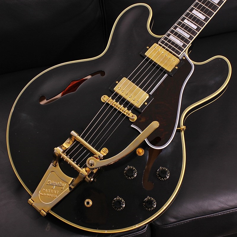 Gibson Murphy Lab 1959 ES-355 Reissue Ebony w/Bigsby Light Aged SN. A940559 画像2