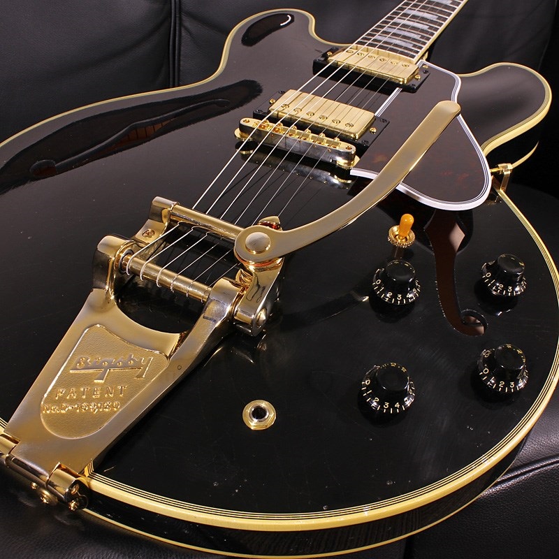 Gibson Murphy Lab 1959 ES-355 Reissue Ebony w/Bigsby Light Aged SN. A940559 画像3