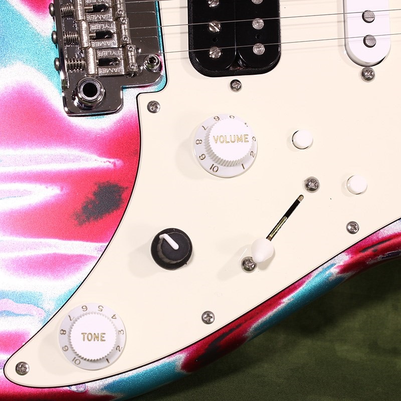 JAMES TYLER 【USED】Studio Elite HD Psychedelic Vomit Finish w/Bare Arm Ash Body SN.21237 画像4