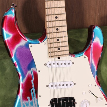 JAMES TYLER 【USED】Studio Elite HD Psychedelic Vomit Finish w/Bare Arm Ash Body SN.21237 画像5