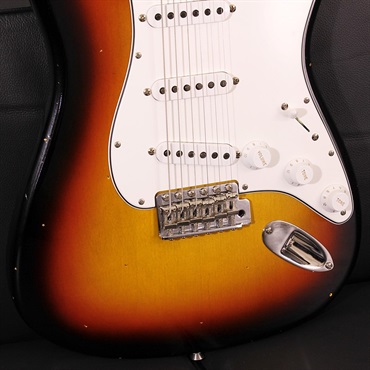 Fender Custom Shop 60's Stratocaster Journeyman Relic Faded 3-Color Sunburst SN. R141309 画像6