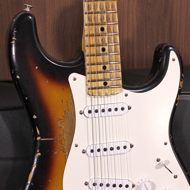 Fender Custom Shop 50's Stratocaster Heavy Relic 2-Color Sunburst SN. R141579 画像5