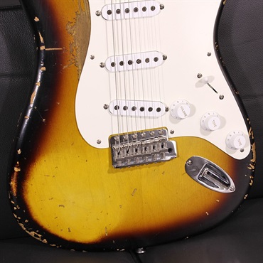 Fender Custom Shop 50's Stratocaster Heavy Relic 2-Color Sunburst SN. R141579 画像6