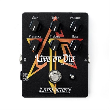 CAT’S Factory AT-222ODD Live or Die/OverDrive Distortion [AKIRA TAKASAKI Signature Pedal] 画像1