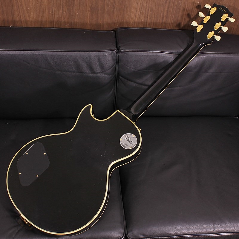 Gibson Murphy Lab 1957 Les Paul Custom Reissue 3-Pickup w/Bigsby Ebony Light Aged SN. 742401 画像1