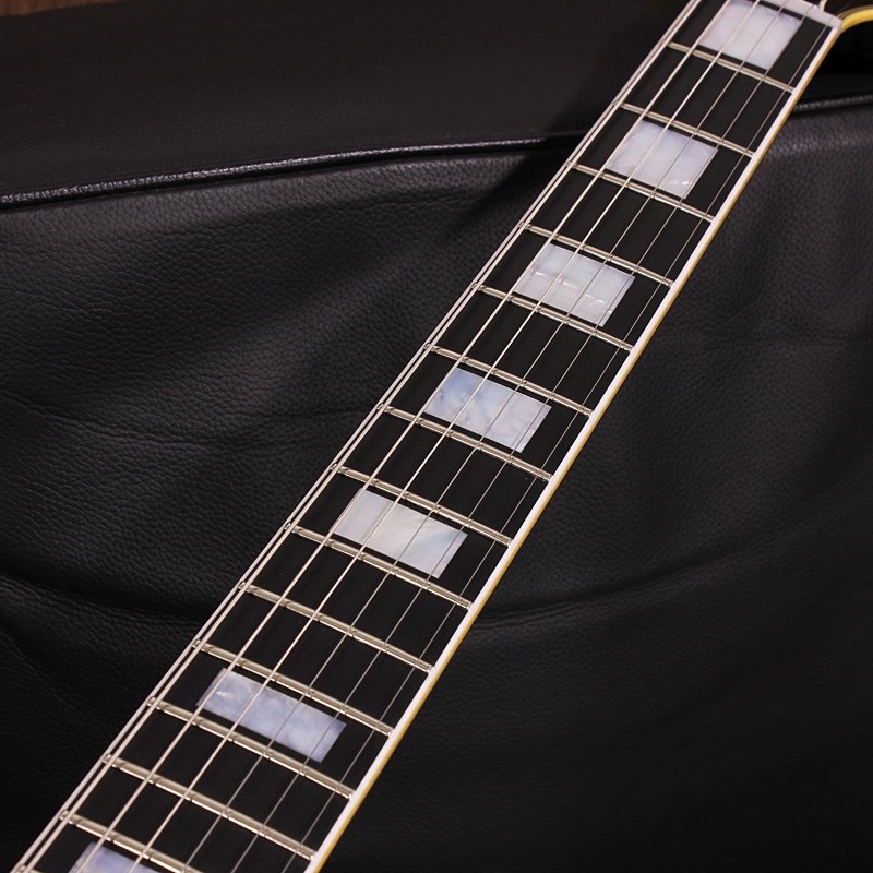 Gibson Murphy Lab 1957 Les Paul Custom Reissue 3-Pickup w/Bigsby Ebony Light Aged SN. 742401 画像7