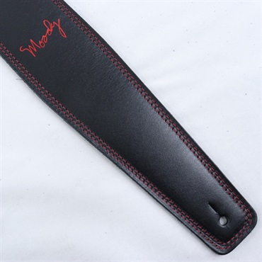 Moody Leather-Leather 2.5 STD [Black-Black w/Red Stitch] 画像4