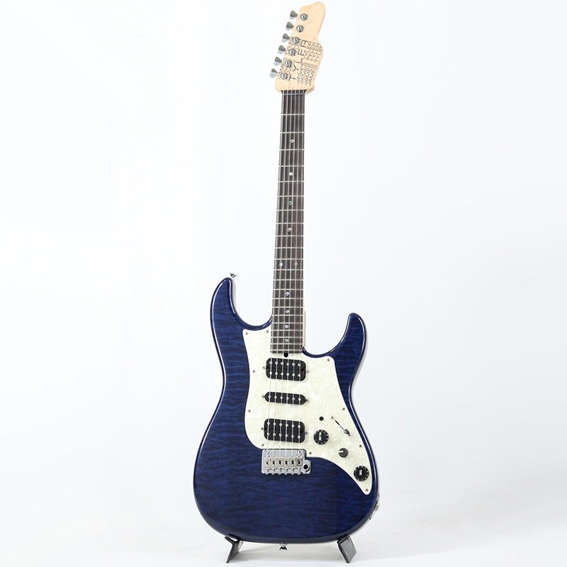 JAMES TYLER Japan Studio Elite HD HSH Birdseye Maple Neck (Transparent Royal Blue) [SN.J24182] 画像1