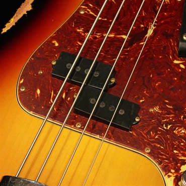 Fender Custom Shop 1964 Precision Bass (Bleached 3 Tone Sunburst / Relic) 画像2