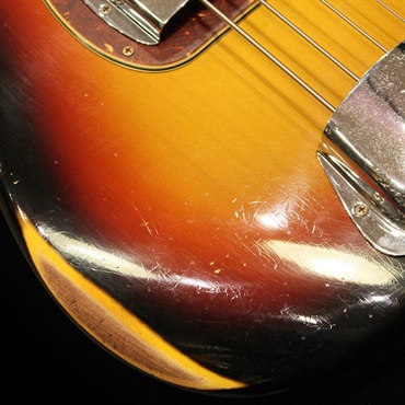 Fender Custom Shop 1964 Precision Bass (Bleached 3 Tone Sunburst / Relic) 画像3