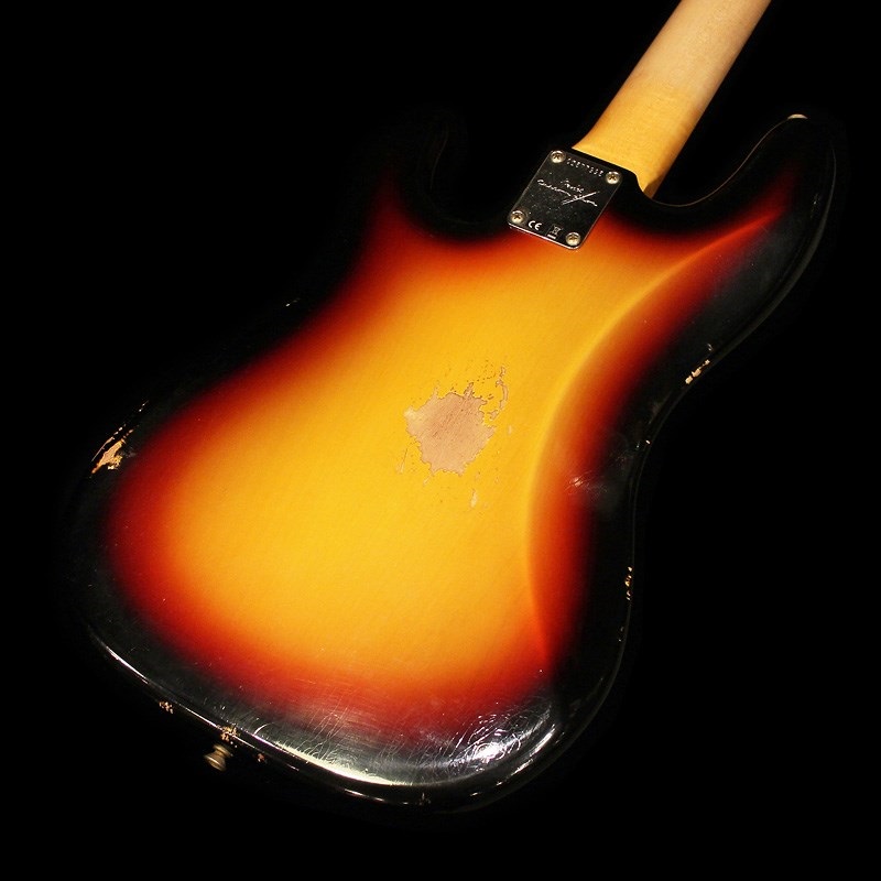 Fender Custom Shop 1964 Precision Bass (Bleached 3 Tone Sunburst / Relic) 画像8