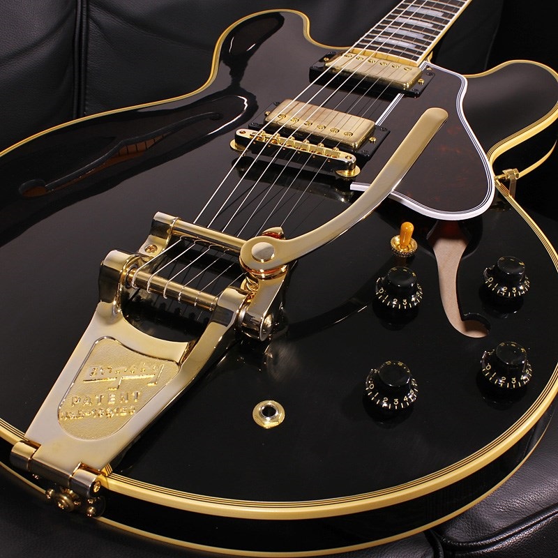 Gibson 1959 ES-355 Reissue Ebony w/Bigsby VOS SN. A940587 画像3