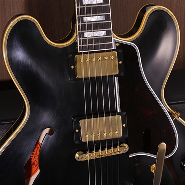 Gibson 1959 ES-355 Reissue Ebony w/Bigsby VOS SN. A940587 画像5