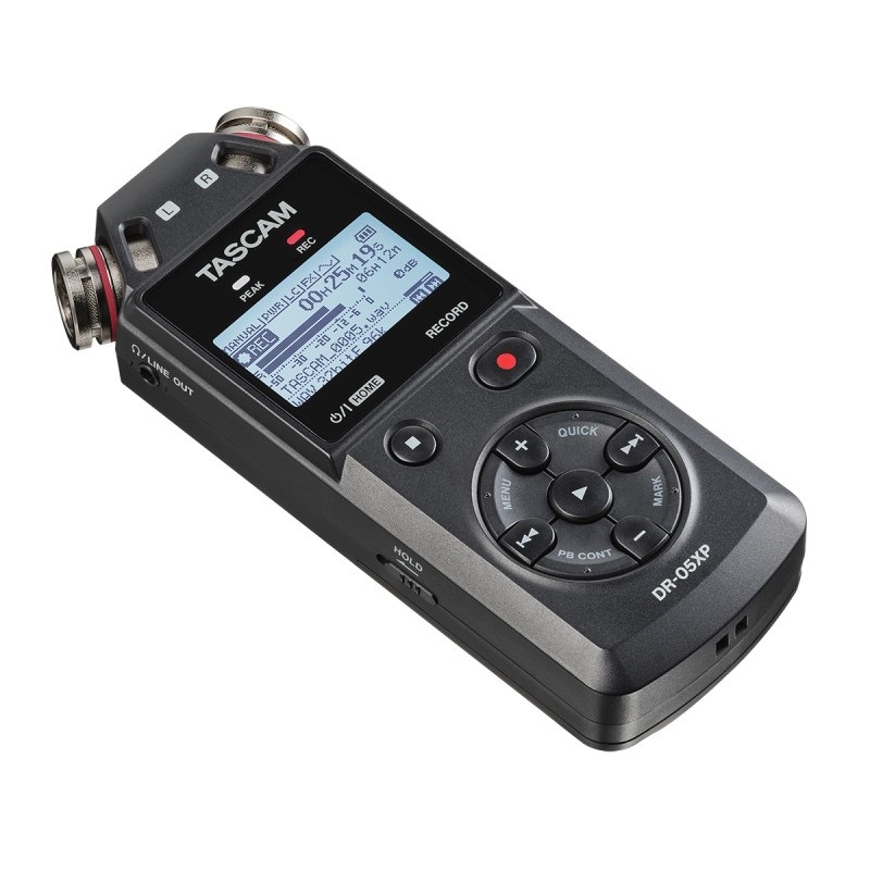 TASCAM 【ご予約商品・3月以降順次入荷予定】DR-05XP(32ビットフロート録音対応ステレオポータブルレコーダー)(ハンディーレコーダー・USBオーディオインターフェース)(タスカム)(DR05XP) 画像1