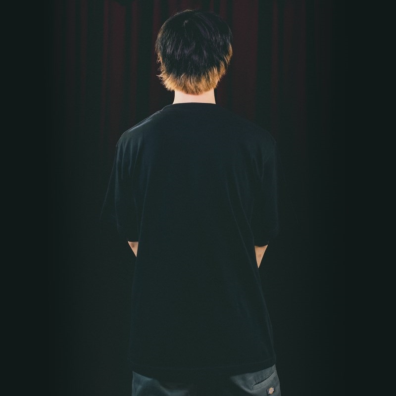 Ikebe Original Mick & Keith Photo by Mikio Ariga Tokyo Japan 1990 S/S Tee Black-M 画像2