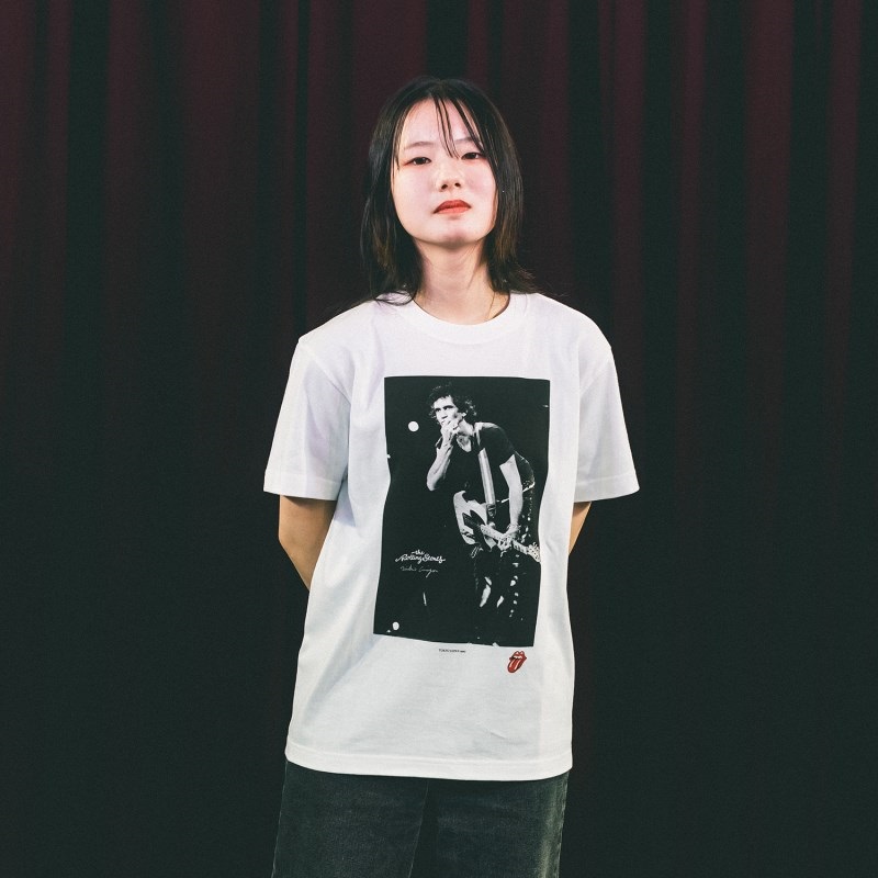 Ikebe Original Keith Photo by Mikio Ariga Tokyo Japan 1990 S/S Tee White-S 画像1