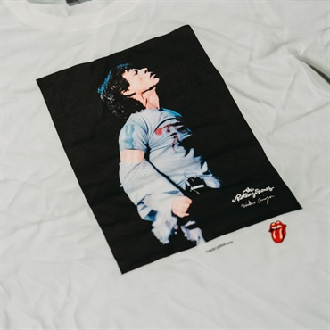 Ikebe Original Mick Photo by Mikio Ariga Tokyo Japan 2003 S/S Tee White-S 画像4