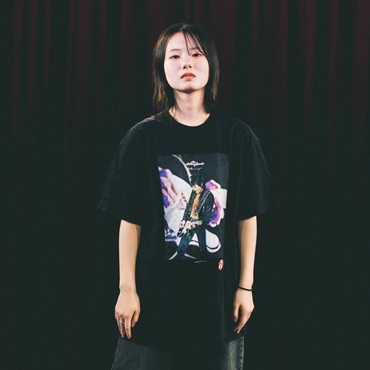 Ikebe Original Ronnie Photo by Mikio Ariga Tokyo Japan 2014 S/S Tee Black-S 画像1