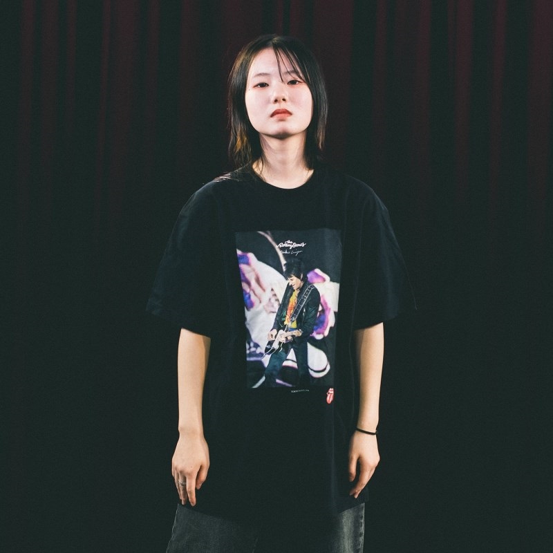 Ikebe Original Ronnie Photo by Mikio Ariga Tokyo Japan 2014 S/S Tee Black-S 画像1