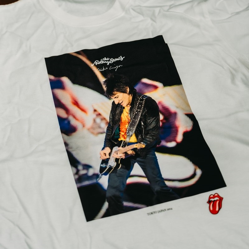 Ikebe Original Ronnie Photo by Mikio Ariga Tokyo Japan 2014 S/S Tee White-S 画像4