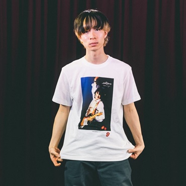 Ikebe Original Ronnie Photo by Mikio Ariga Tokyo Japan 1995 S/S Tee White-S 画像1