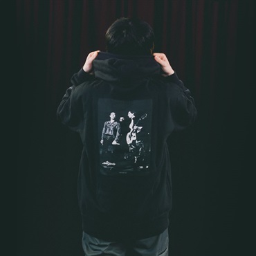 Ikebe Original Mick & Keith Photo by Mikio Ariga Tokyo Japan 1990 Hoodie-S 画像1