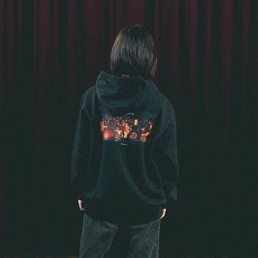 Ikebe Original The Band Photo by Mikio Ariga Tokyo Japan 2014 Hoodie-M 画像1