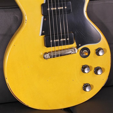 Gibson Murphy Lab 1960 Les Paul Special Double Cut Light Aged TV Yellow SN. 05018 画像6