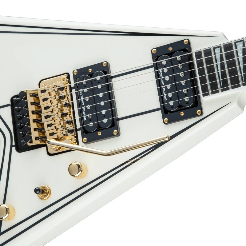 Jackson Pro Series Rhoads RR3 (Ivory with Black Pinstripes/Ebony) 画像2