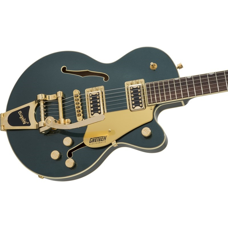 GRETSCH G5655TG Electromatic Center Block Jr. Single-Cut with Bigsby and Gold Hardware (Cadillac Green) 画像2