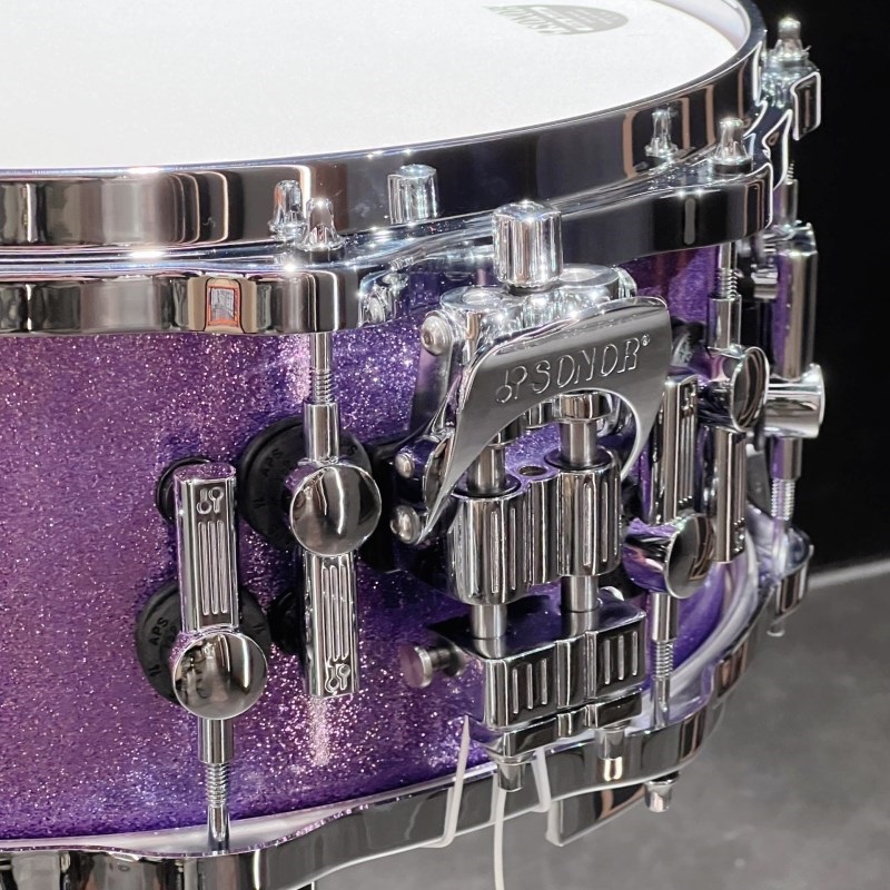 SONOR SQ2 System Snare Drum - Maple Vintage 14×6 - Amethyst Sparkle 【特注品】 画像1