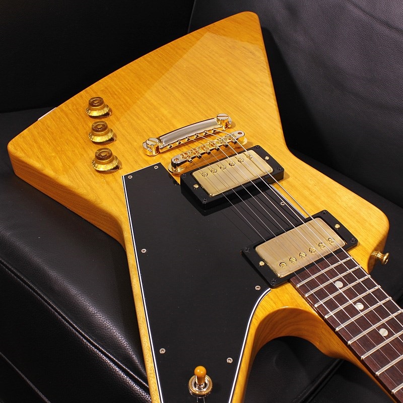 Gibson 1958 Korina Explorer Reissue VOS Natural w/Black Pickguard SN. 841770【セカンドクラス特価】【リボレ秋葉原 Gibson CUSTOM選定会】 画像4