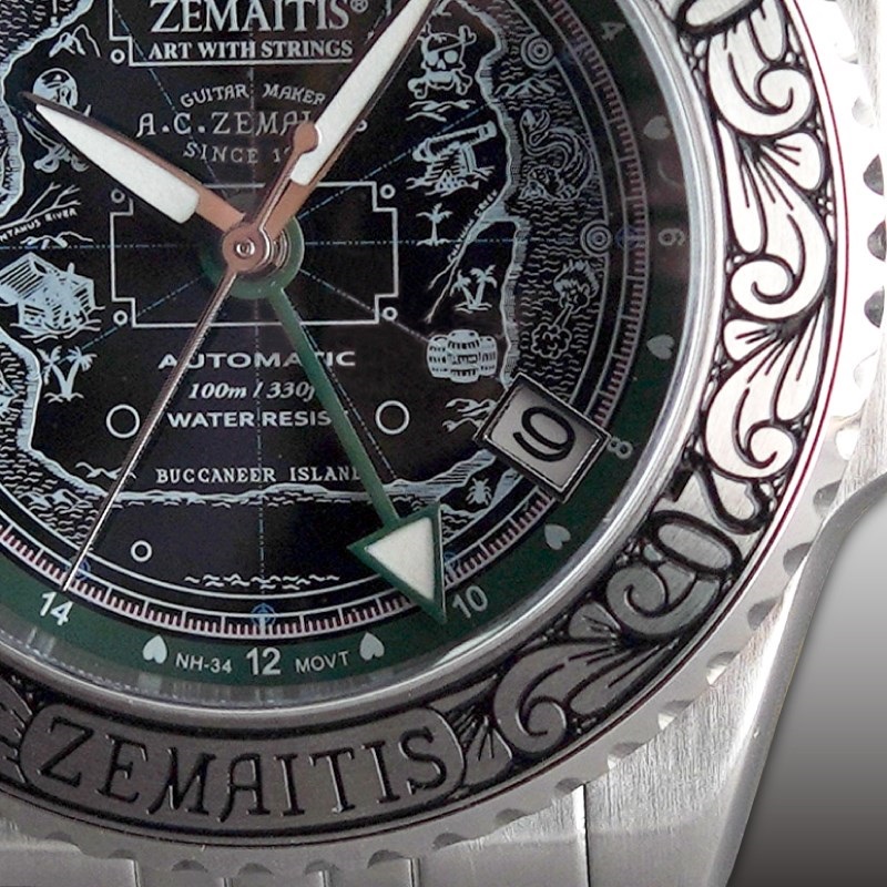 ZEMAITIS ZEMAITIS Watch [ZWDF24BI/バッカニアー・アイランド・デザイン] 画像3