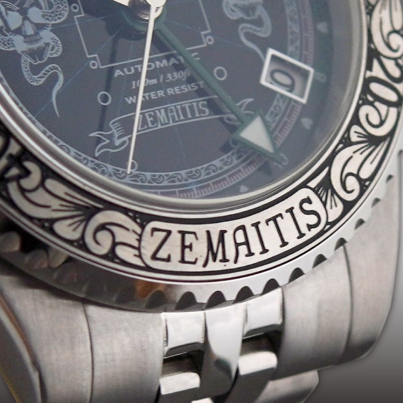 ZEMAITIS ZEMAITIS Watch [ZWDF24SS/スカル＆スネーク・デザイン] 画像2