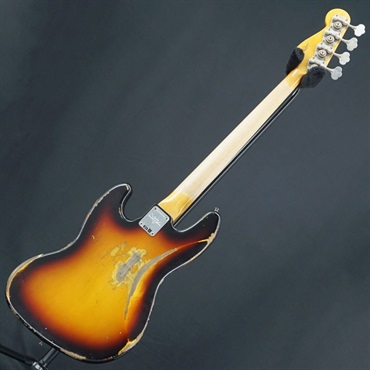 Fender Custom Shop 【USED】 2020 Collection 1960 Jazz Bass Heavy Relic (3-Tone Sunburst) 画像3