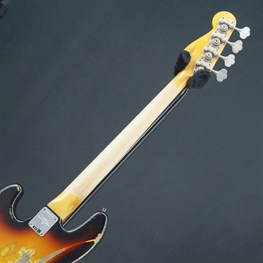 Fender Custom Shop 【USED】 2020 Collection 1960 Jazz Bass Heavy Relic (3-Tone Sunburst) 画像5