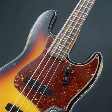 Fender Custom Shop 【USED】 2020 Collection 1960 Jazz Bass Heavy Relic (3-Tone Sunburst) 画像8